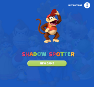 Shadow Spotter title screen