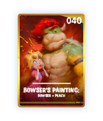 Bowser's Painting: Bowser + Peach