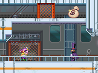 Count Cannoli confronting Wario in the first episode of Wario: Master of Disguise.