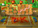 Balloon Panic from Mario Power Tennis.