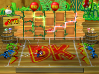 Balloon Panic from Mario Power Tennis.