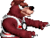 Sprite of Brash from Donkey Kong Country 3: Dixie Kong's Double Trouble!
