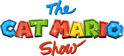 English Logo of The Cat Mario Show