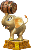 Statue of Ellie from Donkey Kong Bananza