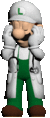 Dr. Mario World (Fire Luigi)