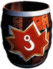 Artwork of the Fishing Barrel from Donkey Kong Country for GBA