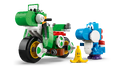 Lineup with the Yoshi Bike, a Banana, and a Light-blue Yoshi