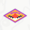 A sticker in Mario Kart World