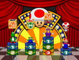 TOAD in the Box from Mario Party 2
