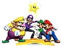 Mario, Luigi, Wario, and Waluigi