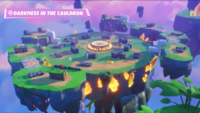 The Darkmess in the Cauldron battle in Mario + Rabbids Sparks of Hope