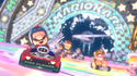 Thumbnail for "Victory Lap (Rainbow Road)" from Mario Kart World used for Nintendo Music