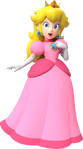 Alternate artwork of Princess Peach with model flipped