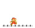 8-bit Mario saving Princess Peach