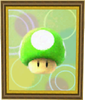 Rendered model of a painting from Super Mario Galaxy.