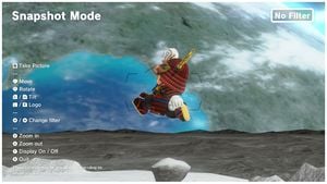 Snapshot Mode in Super Mario Odyssey.