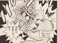 The Chitei Kaijū Indy surprised by a Spin Attack