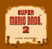 Super mario sale bros 2 1988