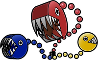 Underchomp from Super Paper Mario.