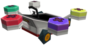 The model of the ROB-BLS from Mario Kart DS
