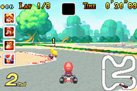 Mario racing Mario Circuit 3