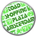 A Toad Shopping Plaza badge (Spring)