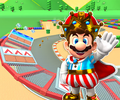 The course icon of the R/T variant with Mario (King)