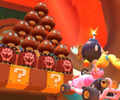 Thumbnail of the Daisy Cup challenge from the 2020 Winter Tour; a Goomba Takedown challenge set on Wii Maple Treeway (reused as the Pink Gold Peach Cup's bonus challenge in the 2021 Halloween Tour)