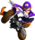 Artwork of Waluigi, from Mario Kart Wii.