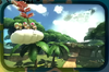 The icon for Great ? Block Ruins during the Cloud Rally in Mario Kart World.