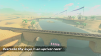A mission in Mario Kart World
