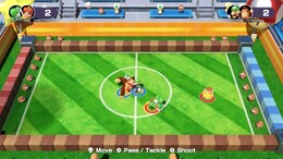 Shell Soccer in Mario Party Superstars