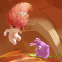 The Dryad and Zephyrdash waking up in Mario + Rabbids Sparks of Hope