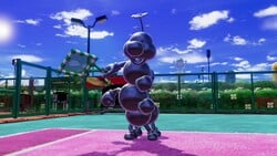 Metal Wiggler in Mario Tennis Fever
