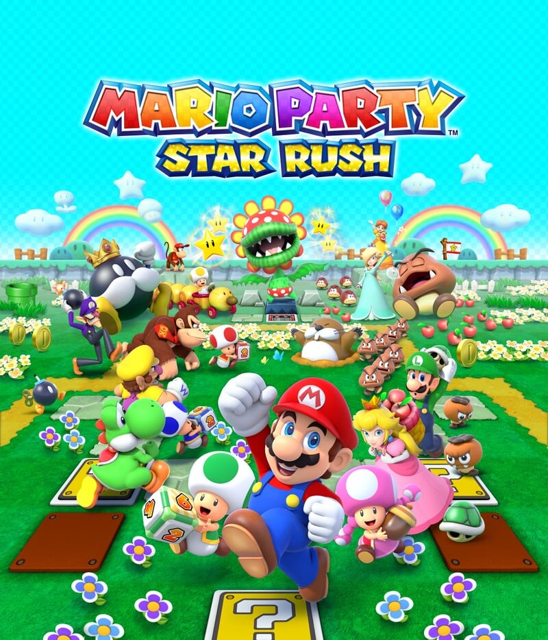 Key artwork for Mario Party: Star Rush