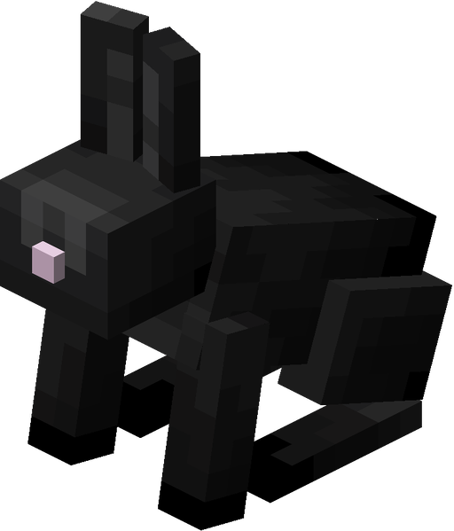 File:Minecraft Black Rabbit.png