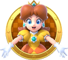 Artwork of Princess Daisy in Mario Party: Star Rush