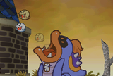 Tubba Blubba spitting out the Boos he ate