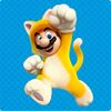 Cat Mario card from Online Super Mario 3D World Memory Match-up Game