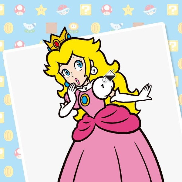 File:Paint by Number Princess Peach Activity preview.jpg