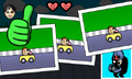 Freeze Frame (Dr. Crygor, Tiny Wario, Dribble, Spitz, Mona, & Orbulon)