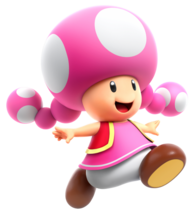 Artwork of Toadette from Super Mario Bros. Wonder