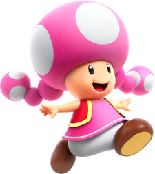 Artwork of Toadette from Super Mario Bros. Wonder