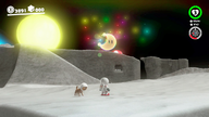 The location of a Power Moon in Super Mario Odyssey