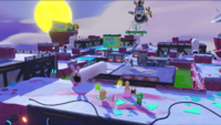 The second phase of the The Hunter of the Mesa battle in Mario + Rabbids Sparks of Hope