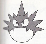 Artwork of a Togemaru from Wario Land: Super Mario Land 3