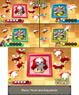 Jigsaw Jumble from Mario Party: The Top 100