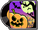 The record case for Pumpkin Panic in WarioWare Gold
