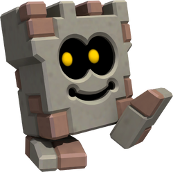 Artwork of a Wallop, from Super Mario 3D Land