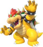 Artwork of Bowser in Mario Party 10 (later reused for Mario Party: Star Rush, Super Mario Party and Mario Kart Tour)